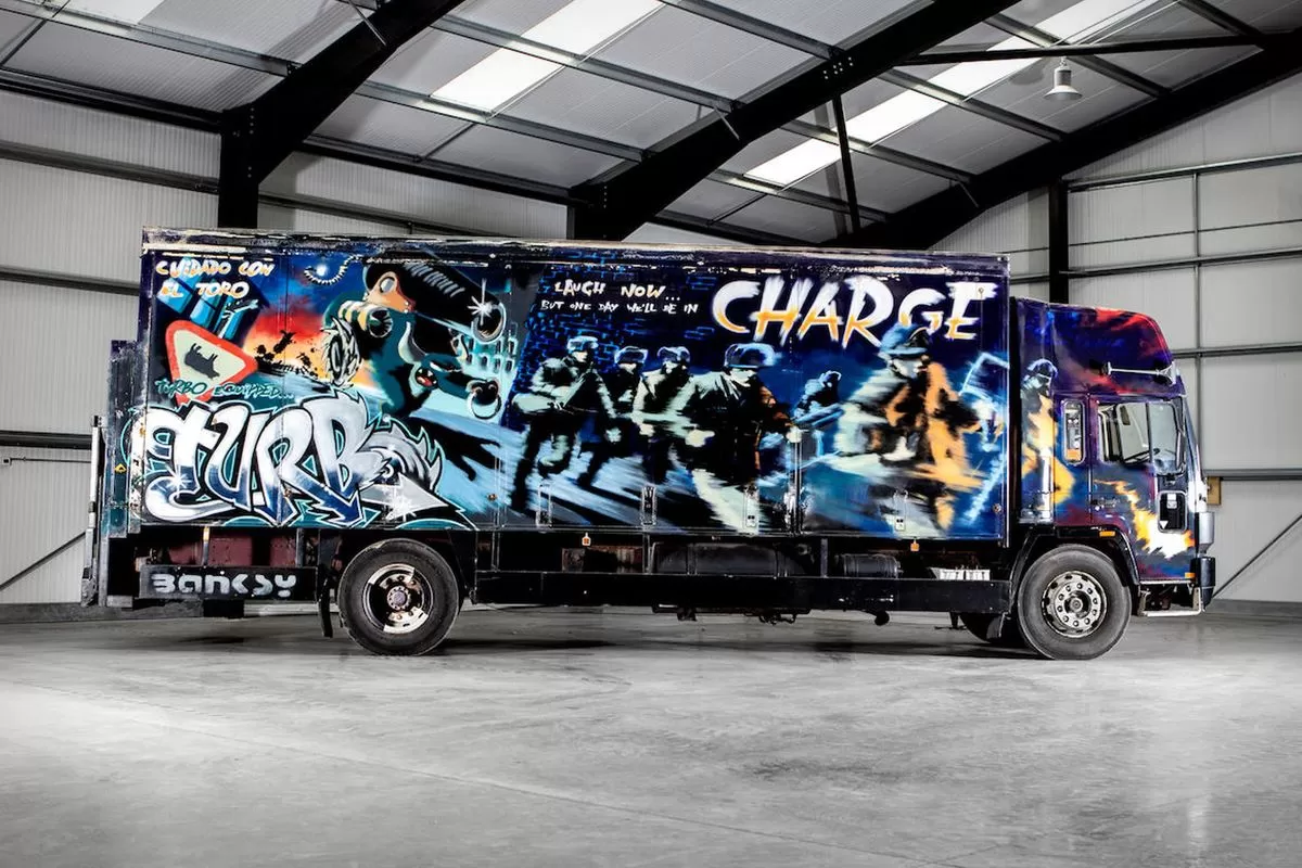 Banksy £1 Million Pound Truck