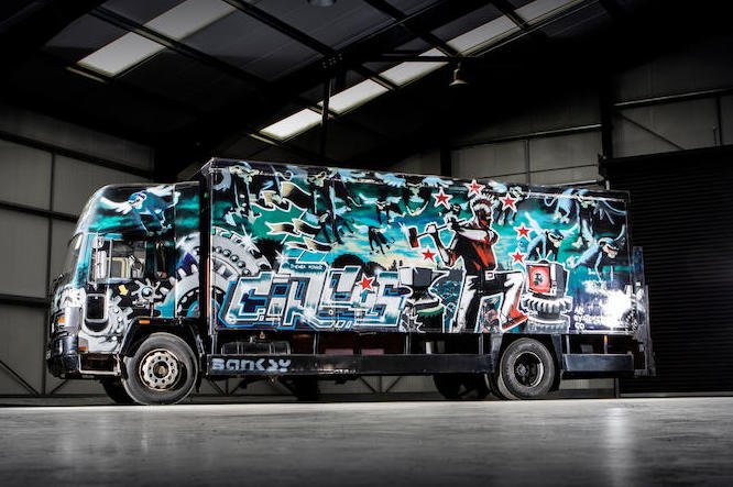 Banksy £1 Million Pound Truck