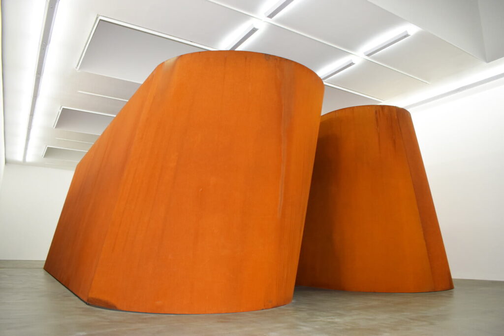 Richard Serra: NJ-2, Rounds: Equal Weight, Unequal Measure, Rotate