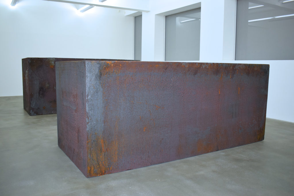 Richard Serra NJ-2, Rounds: Equal Weight, Unequal Measure, Rotate
