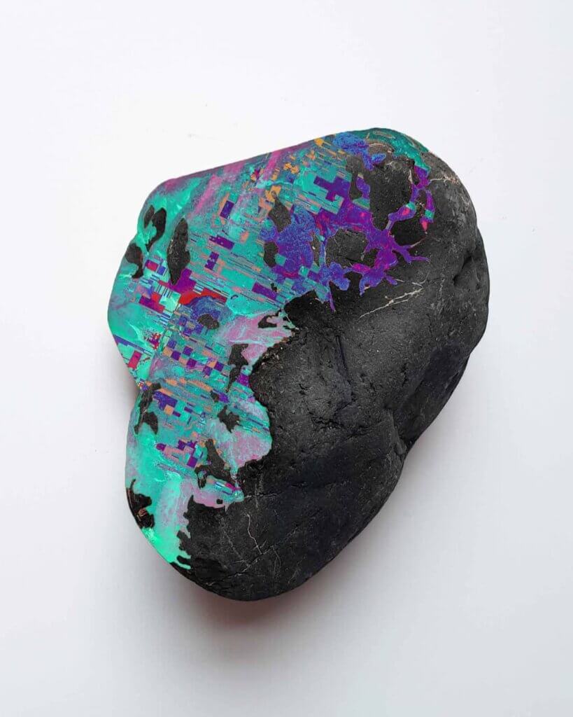 Katie Hallam Places Digital-Mineral Hybrids In Urban Spaces