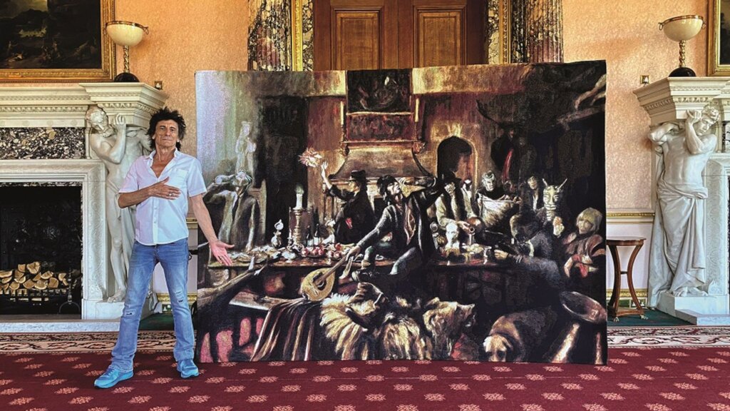 Ronnie Wood x Ashridge House: Private View