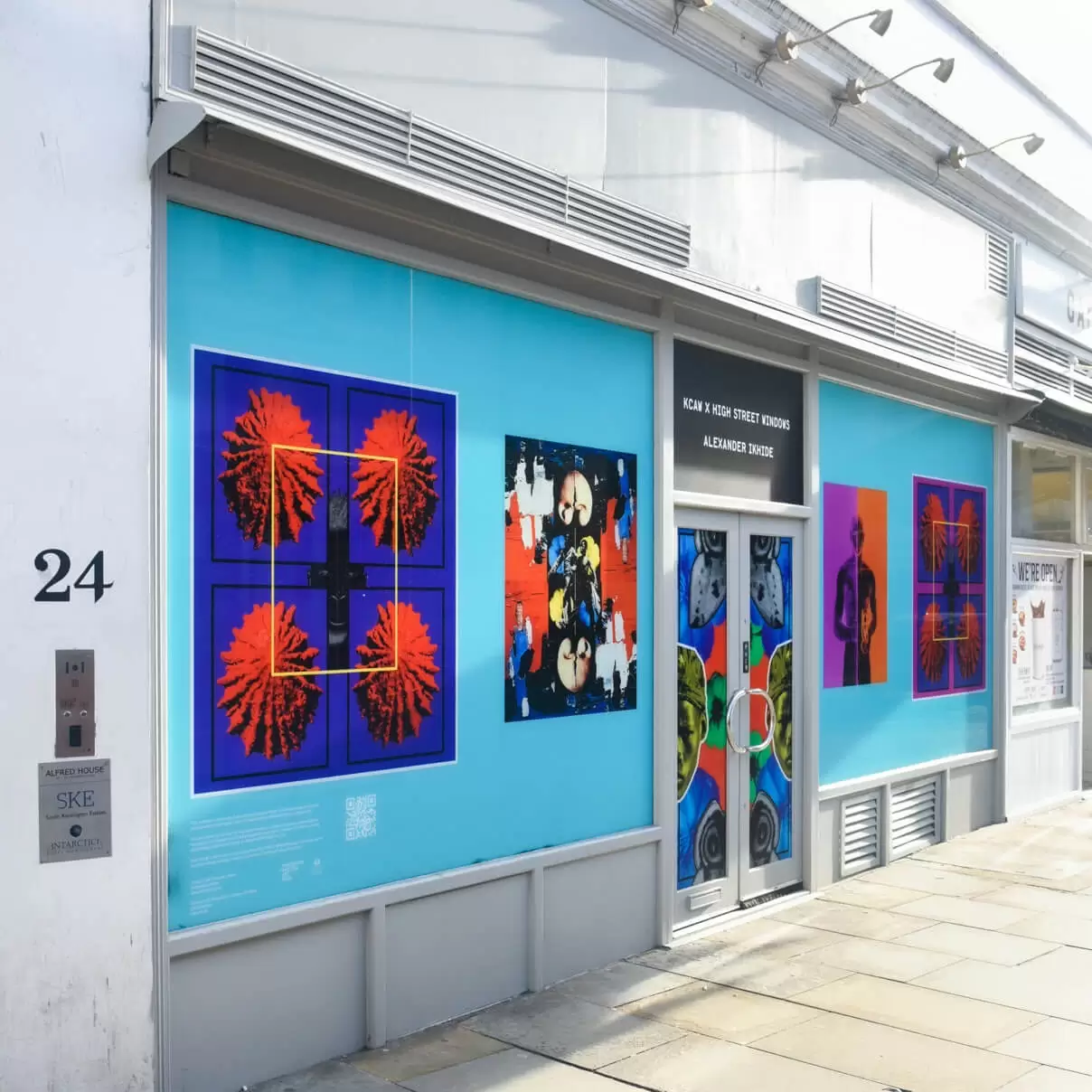 Eight Artists transform London High Street Into A Picturesque Eutopia