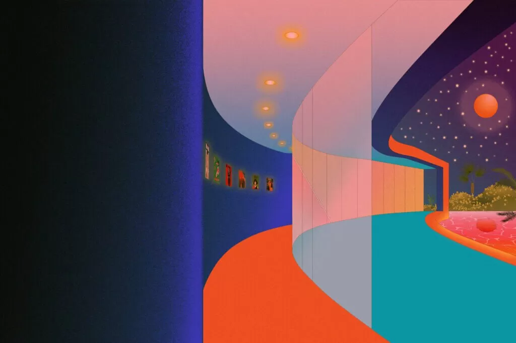 Spime Depicts Visual Wonders Full of Colour In A Futuristic Aesthetic