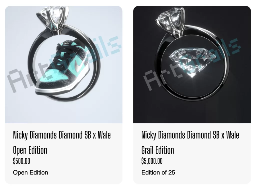 Nicky Diamonds and Wale collaborate for NFT release on ArtGrails