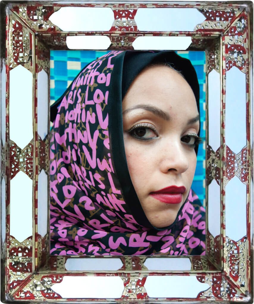 Hassan Hajjaj Gretchen, Designer Hijabs series, 2012/1433 