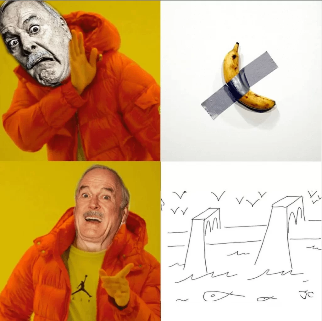 John Cleese (The Unnamed Artist) Talks NFTs and The Art World