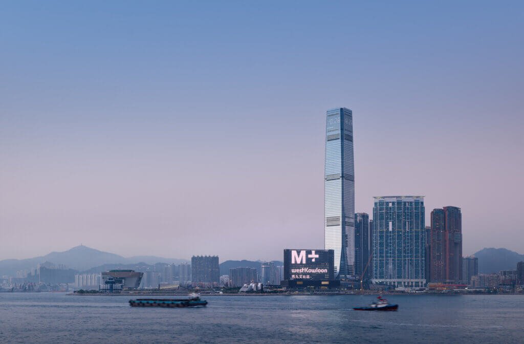 M+ museum building completed The first global museum of contemporary visual culture in Asia  set to open at the end of 2021 in Hong Kong