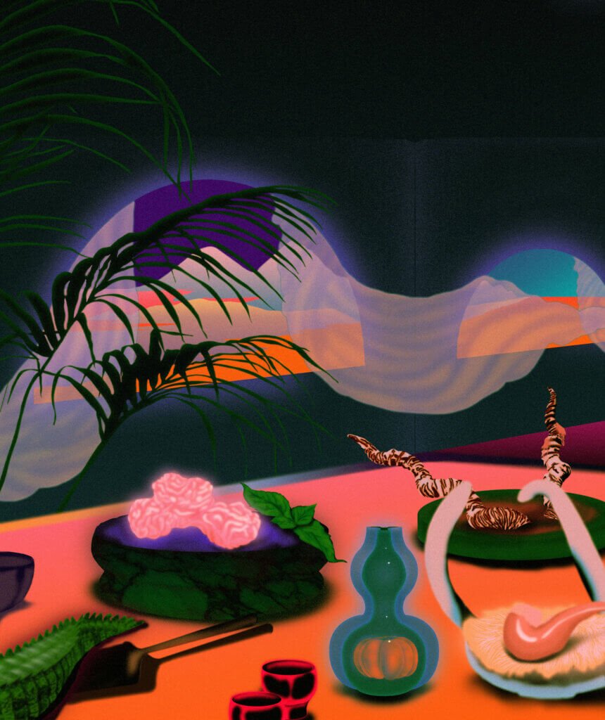 Spime Depicts Visual Wonders Full of Colour In A Futuristic Aesthetic