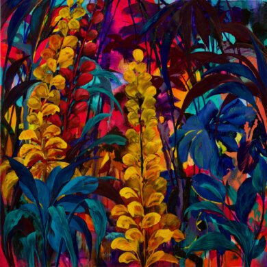 Orlanda Broom Depicts Her Gratitude For Nature In Abstract Form