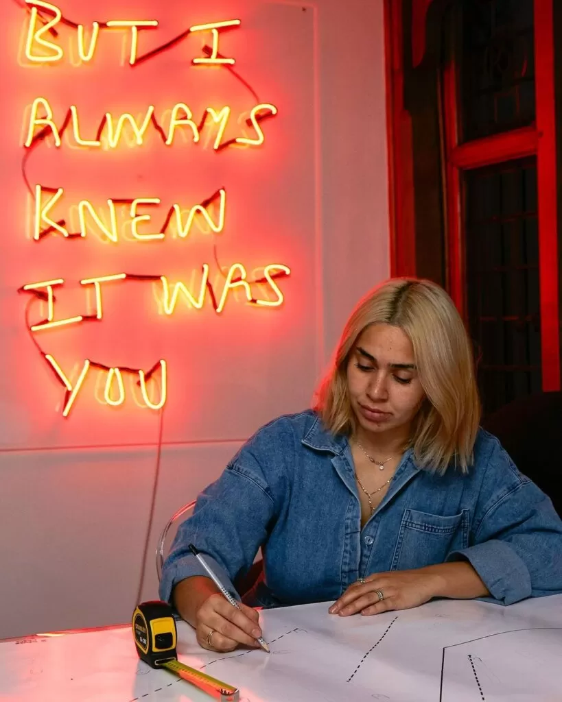 Eve De Haan Embraces The Electrifying Medium Of Neon Lighting