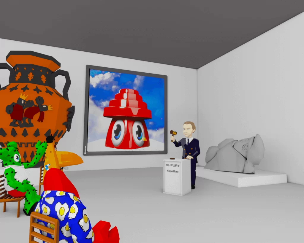 Philip Colbert Launches Lobsteropolis City On Decentraland