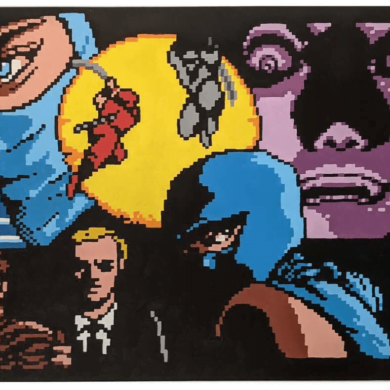 GAME ON: The Pixel Paintings of Adam Shub