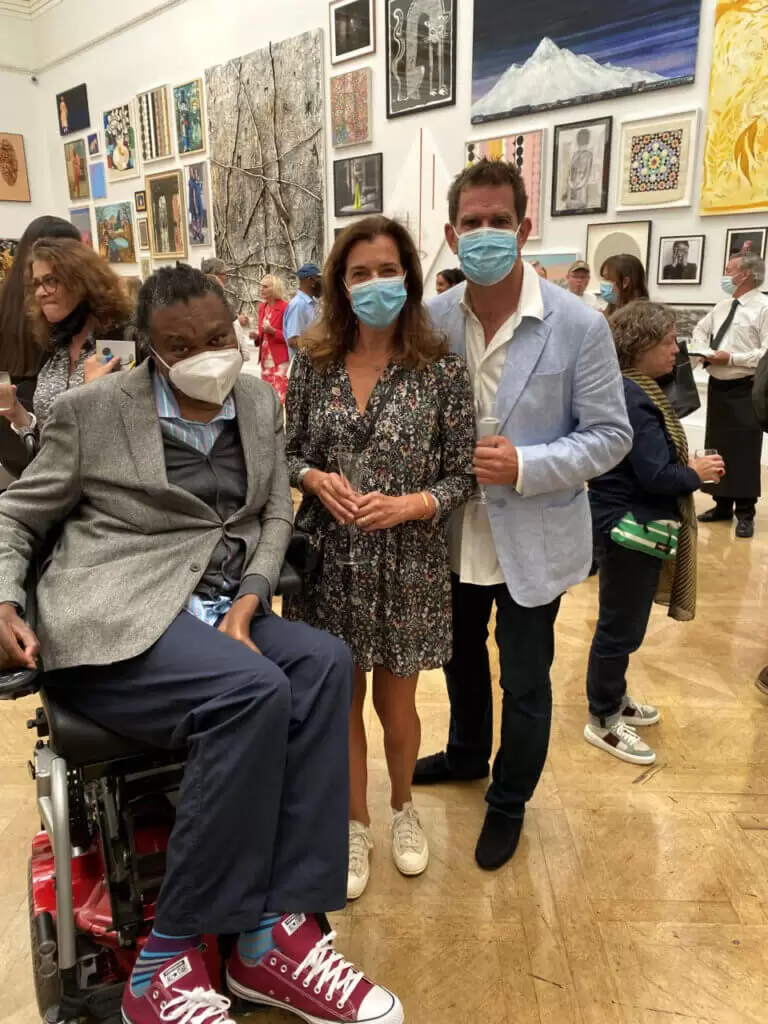 Rob and Nick Carter's Robot Paints Yinka Shonibare