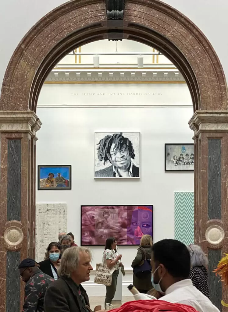 Rob and Nick Carter's Robot Paints Yinka Shonibare