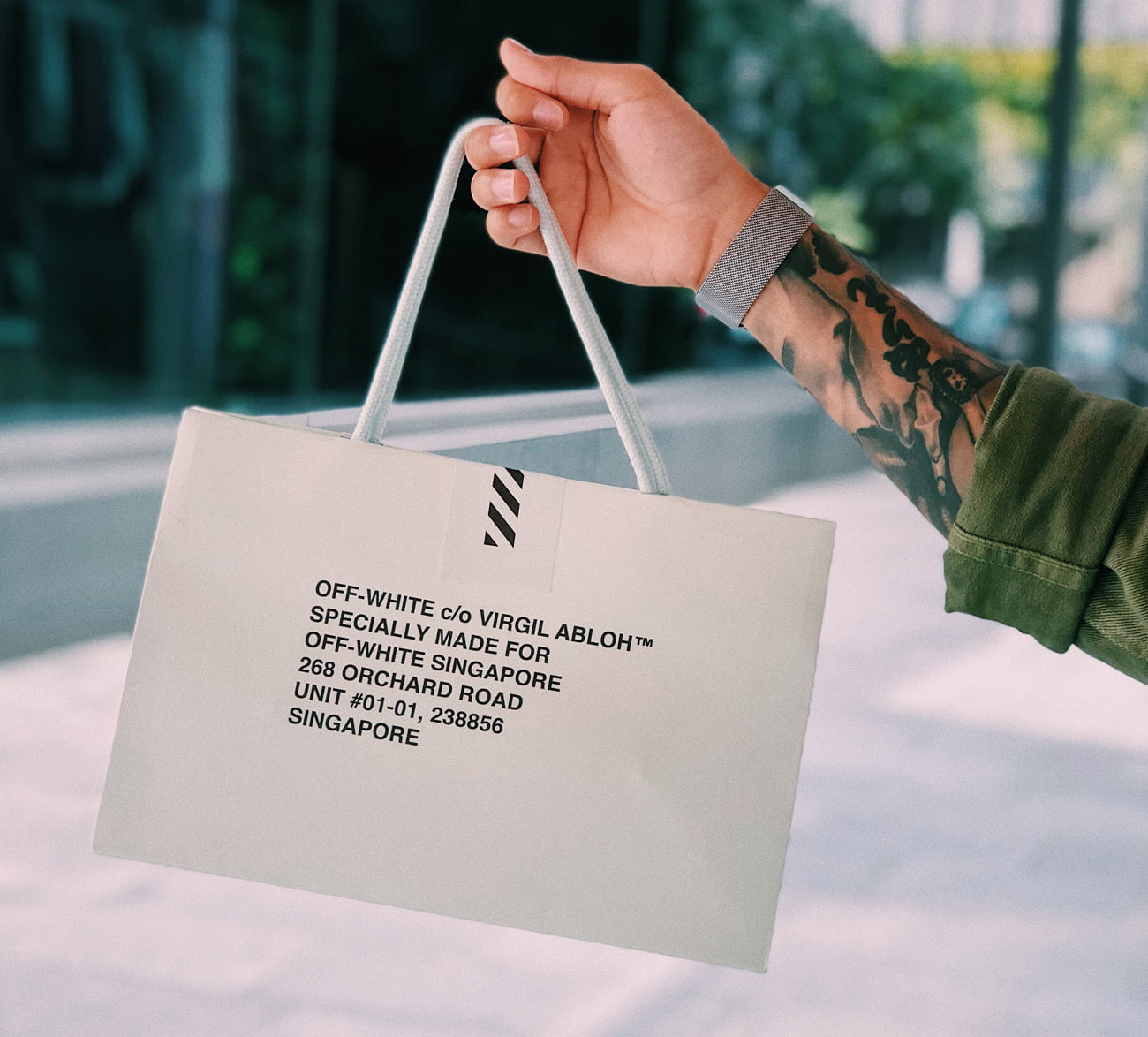 Off-White, Bags, Virgil Abloh Figures Of Speech Tote
