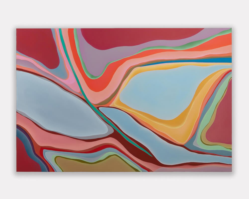 Bethany Czarnecki - Reservoir, 2021 Oil on canvas Courtesy Massey Klein Gallery