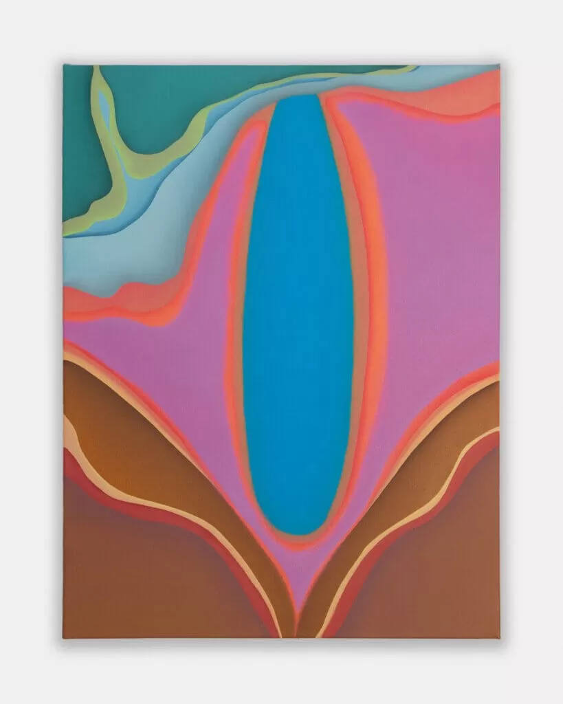 Bethany Czarnecki - Swell, 2021 Oil on canvas Courtesy Massey Klein Gallery 