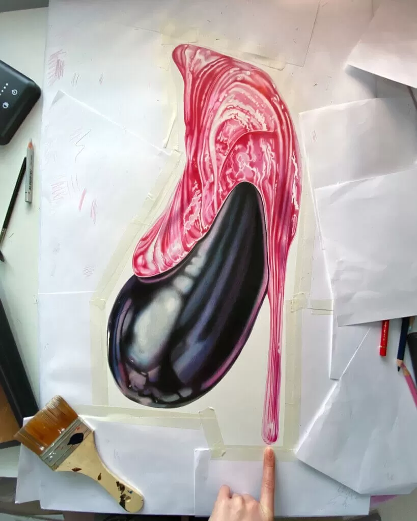 Gabriella Anouk Launches New Artwork The Slime Series