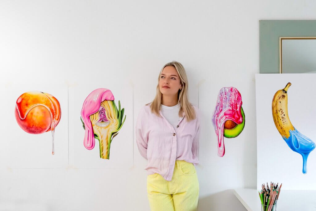 Gabriella Anouk Launches New Artwork The Slime Series