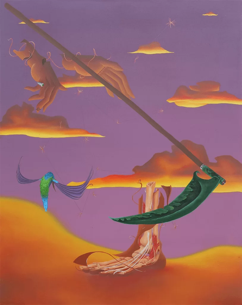 Painter Alfie Rouy on Creating Mystical Worlds from his Dreams and Subconscious