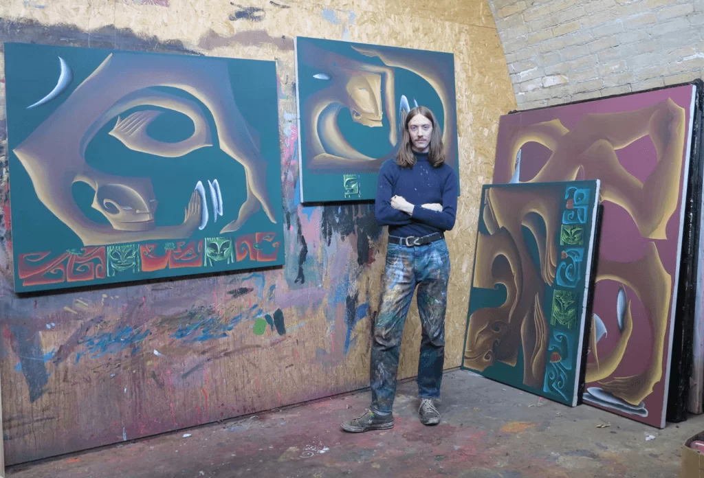 Painter Alfie Rouy on Creating Mystical Worlds from his Dreams and Subconscious