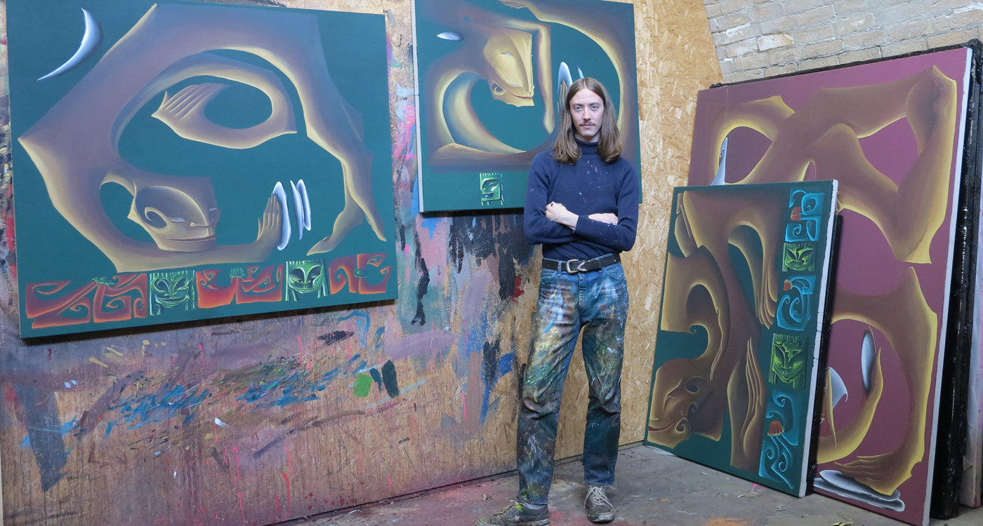 Painter Alfie Rouy on Creating Mystical Worlds from his Dreams and Subconscious