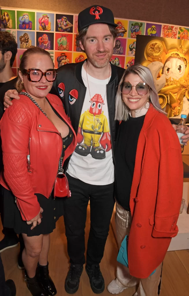 Philip Colbert Celebrates The Launch Of His Limited Edition NFTs “The Lobstars” At Bonhams After Hours