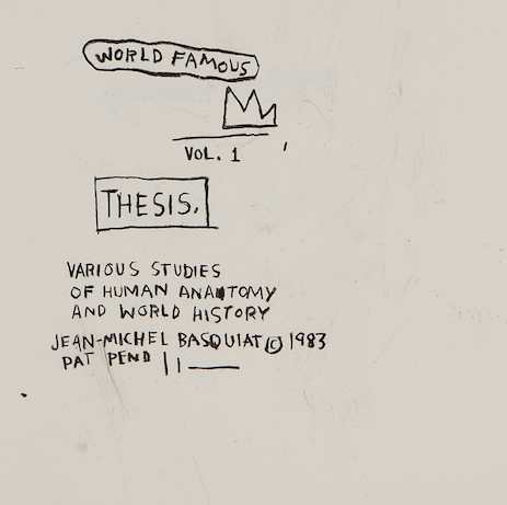 Jean-Michel Basquiat: King Pleasure©
