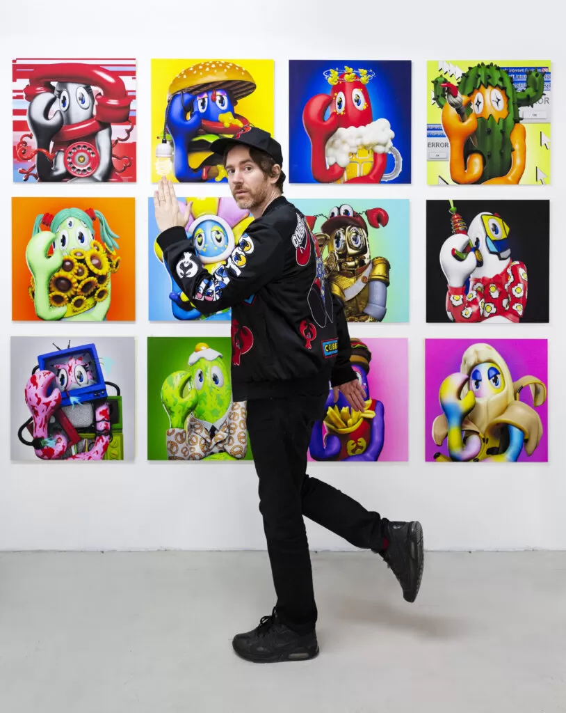 Philip Colbert Celebrates The Launch Of His Limited Edition NFTs “The Lobstars”  At Bonhams After Hours