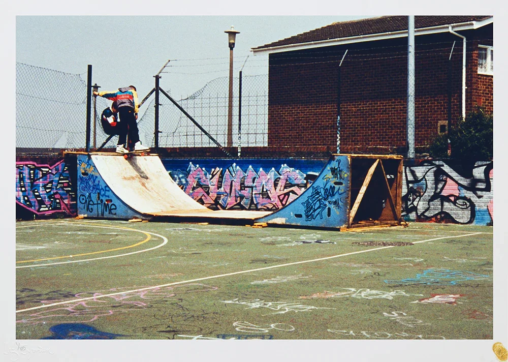 Barton Hill Skate Ramp, Bristol, 1986  Steve Lazarides