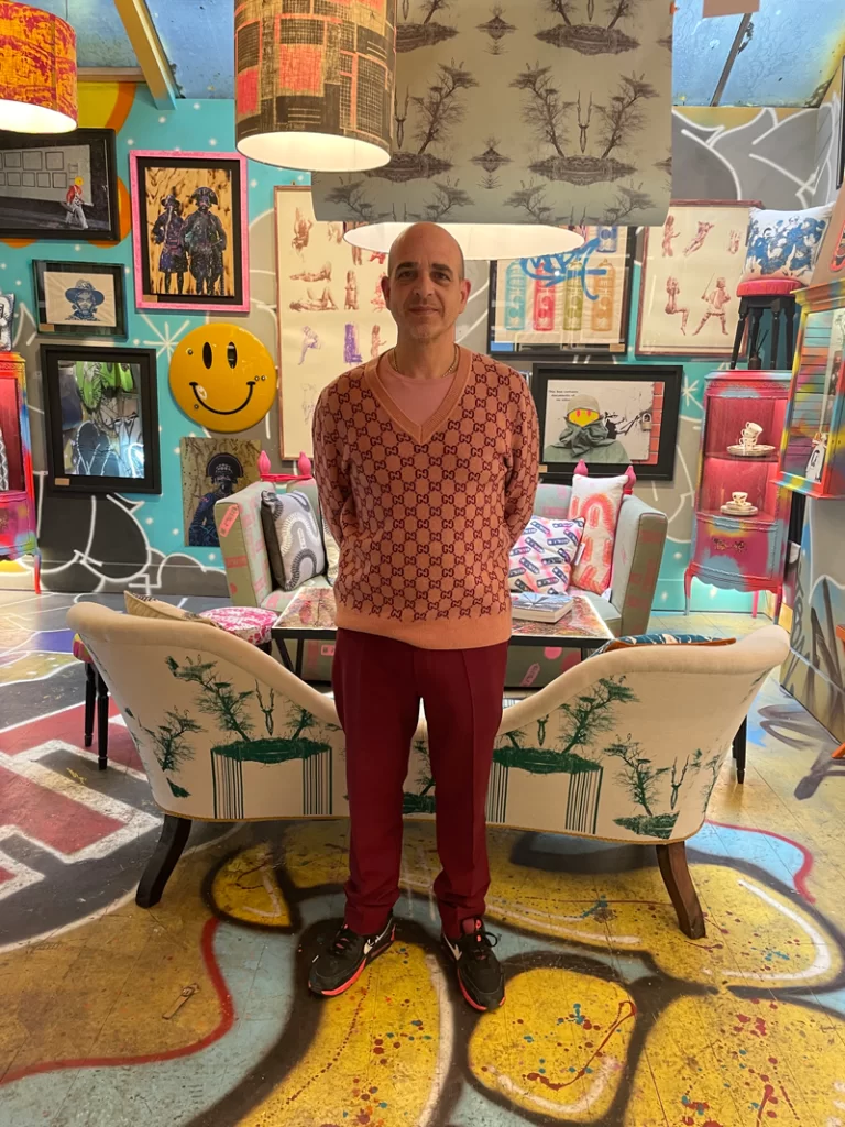 Steve Lazarides at Laz Emporium