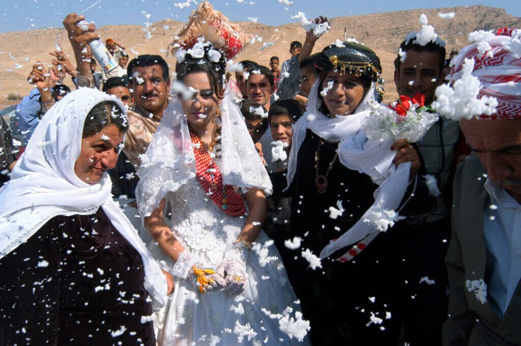 Yazidi Wedding Celebrations Mosul, Iraq, 2003 Alissa Everett  Photographic print on Hahnemuhle Premium Luster paper 260gsm 90 by 60cm Edition: 1/4