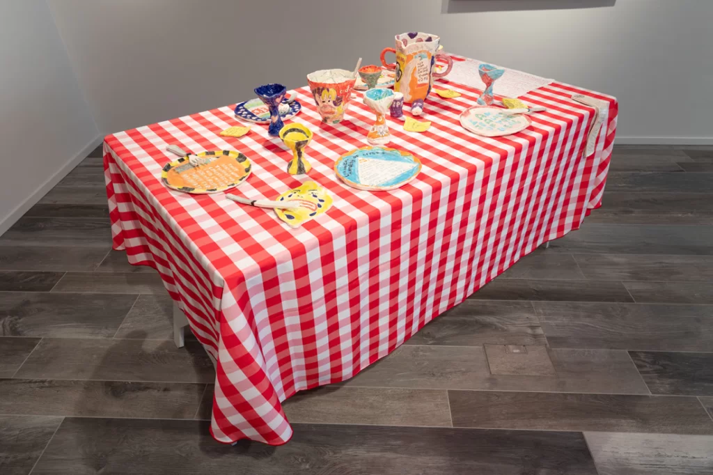Installation view, FANCY A BITE at Studio West, 2022, Photography by BJDeakin, © Courtesy of Studio West