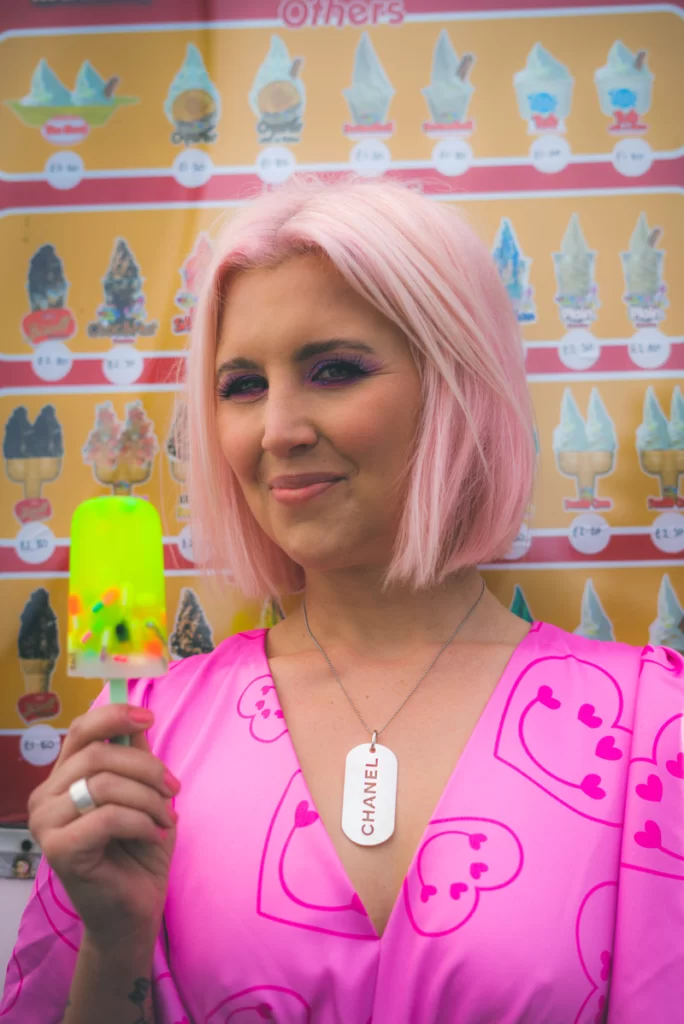 Pop artist Emma Gibbons