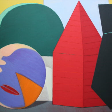 Fabian Peake, Untitled, Oil on canvas, 1983-4, 176 cm x 238 cm © Fabian Peake