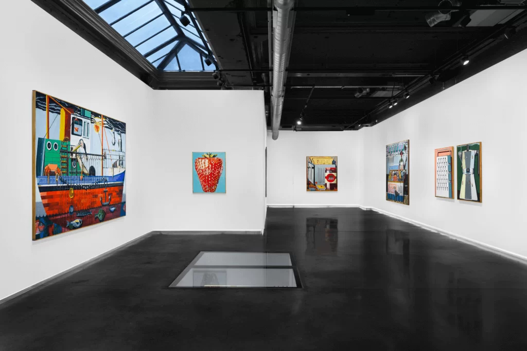 Kristof Santy -La Grande Bouffe Installation view