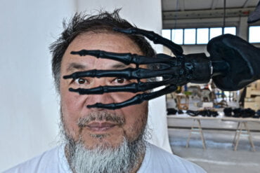 Ai Weiwei, Venice 2020. Photographer credit: Edward Smith