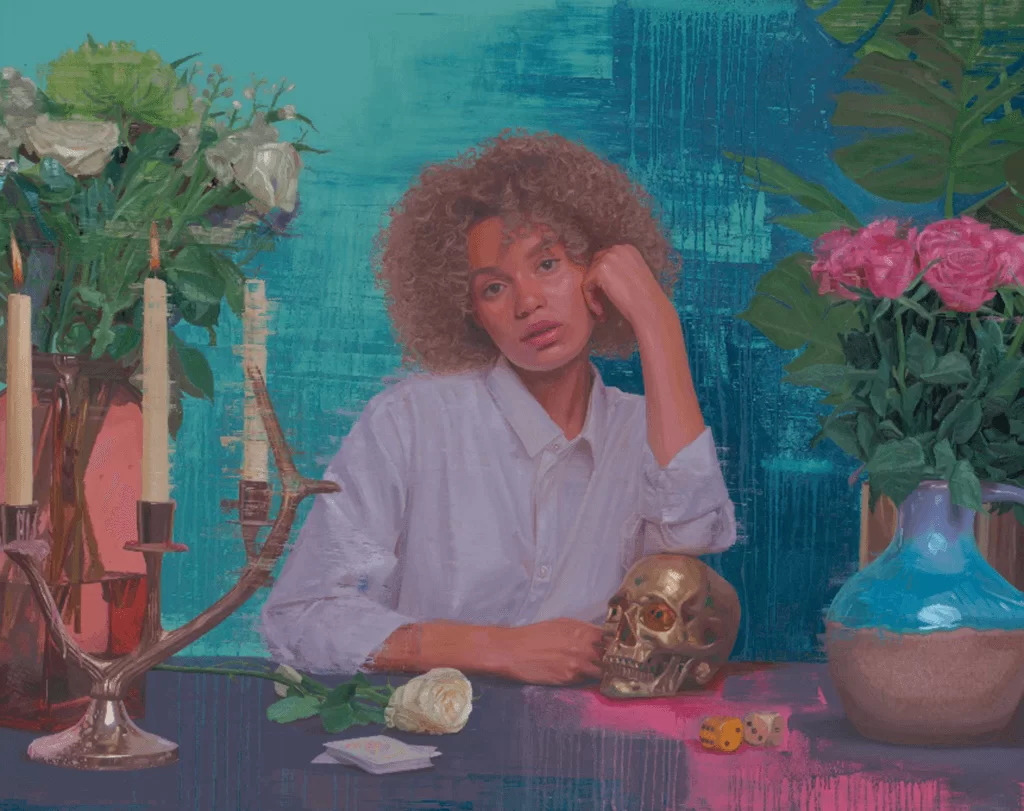 Ant Carver Paintings: All Alone in a Crowded Room