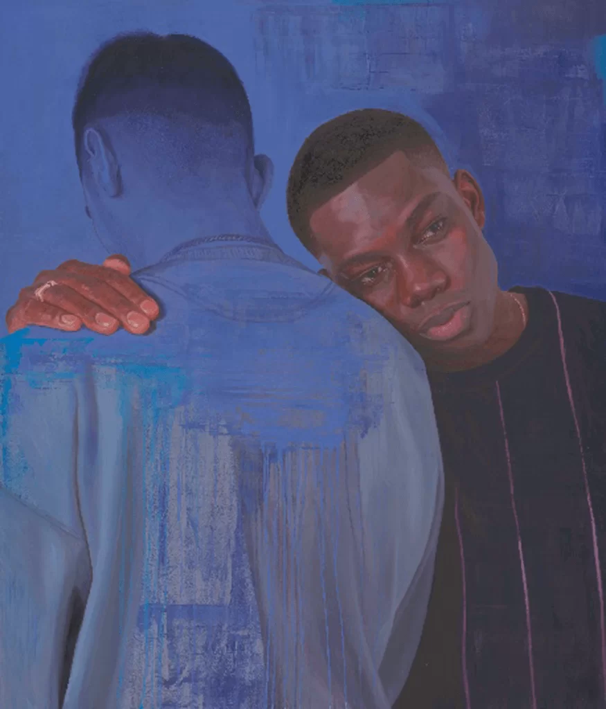 Ant Carver Paintings: All Alone in a Crowded Room