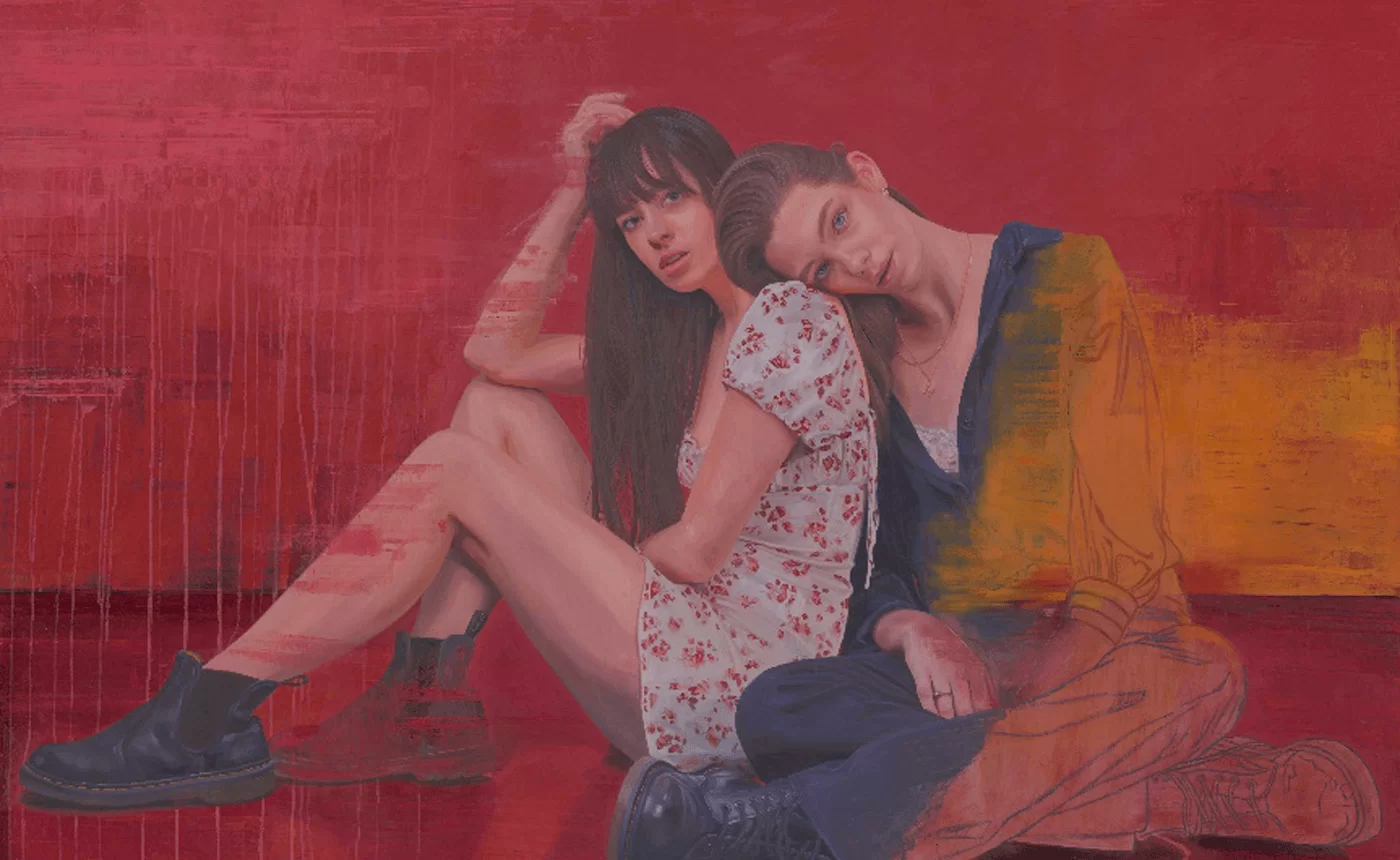 Ant Carver Paintings: All Alone in a Crowded Room