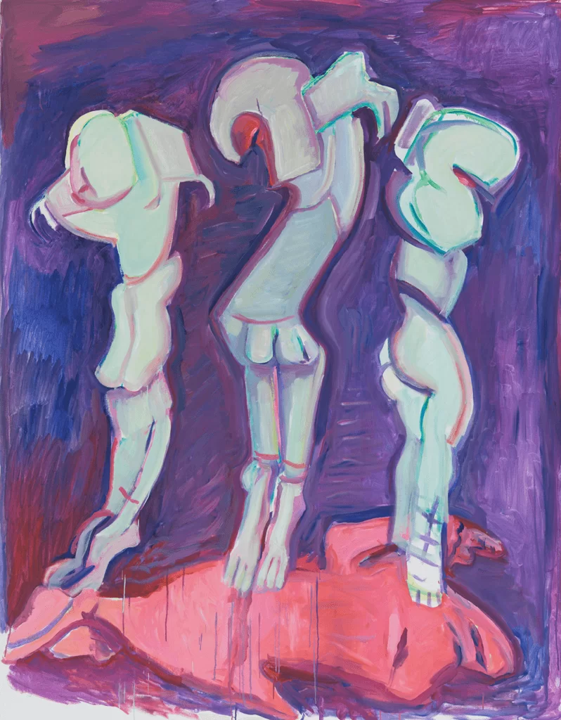 Maria Lassnig: The Biography - 'Drei Grazien (Three Graces)', 2011 © Maria Lassnig Foundation 