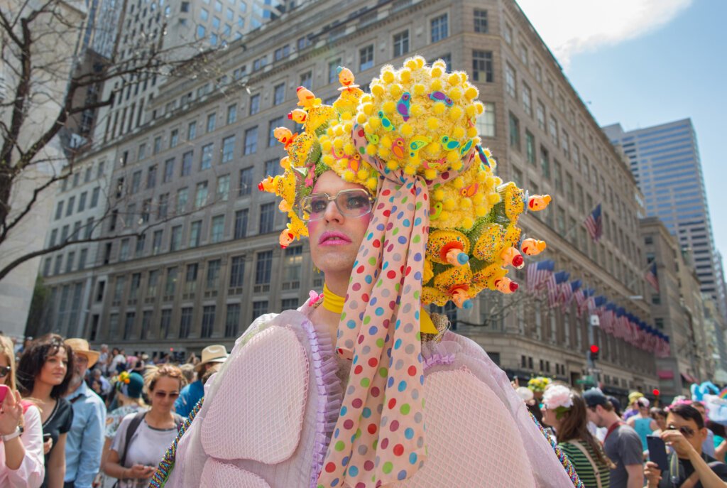 Machine Dazzle, NYC Easter Parade, 2019 Photo: Dusty Rebel