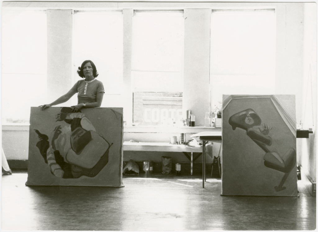 Maria Lassnig: The Biography -Maria Lassnig in her Avenue B studio, New York, ca. 1969