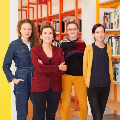 L'équipe d'AWARE à la Villa Vassilieff