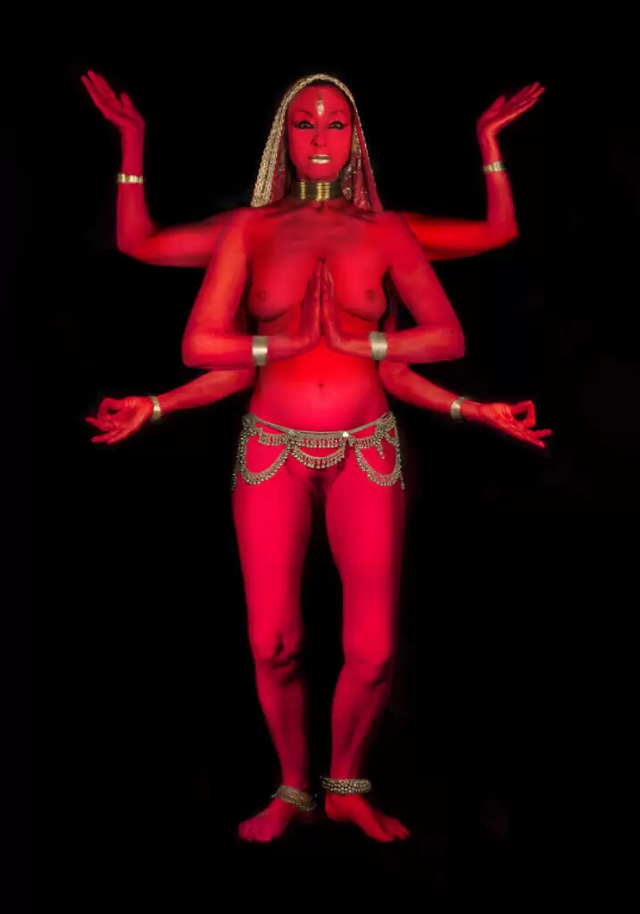 Penny Slinger, Penny Red Dakini, 2019