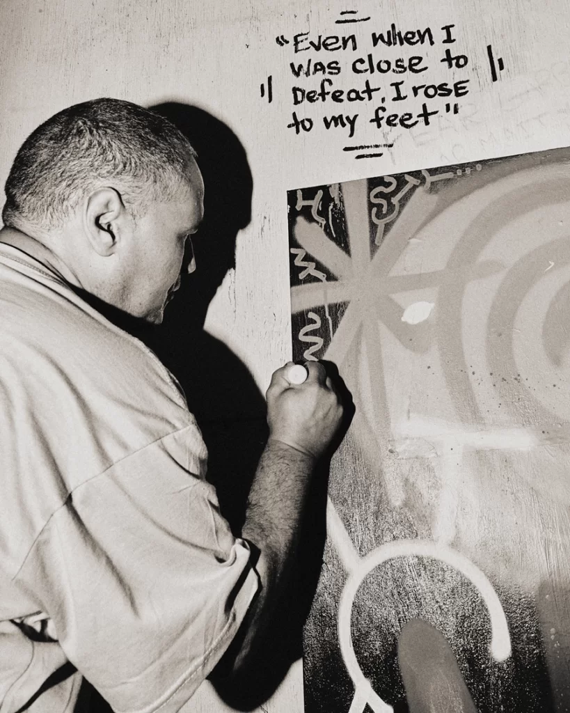 Angel Ortiz (LA II) In His New York Studio