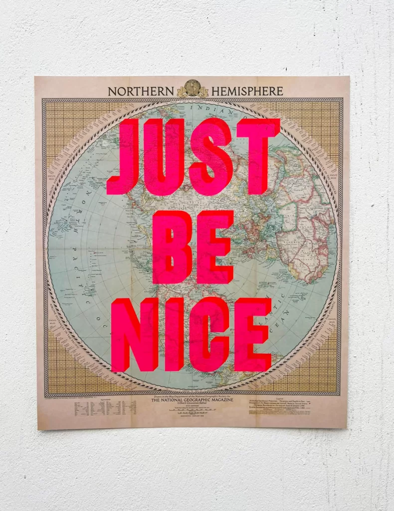 Dave Buonaguidi aka Real Hackney Dave: JUST BE NICE world