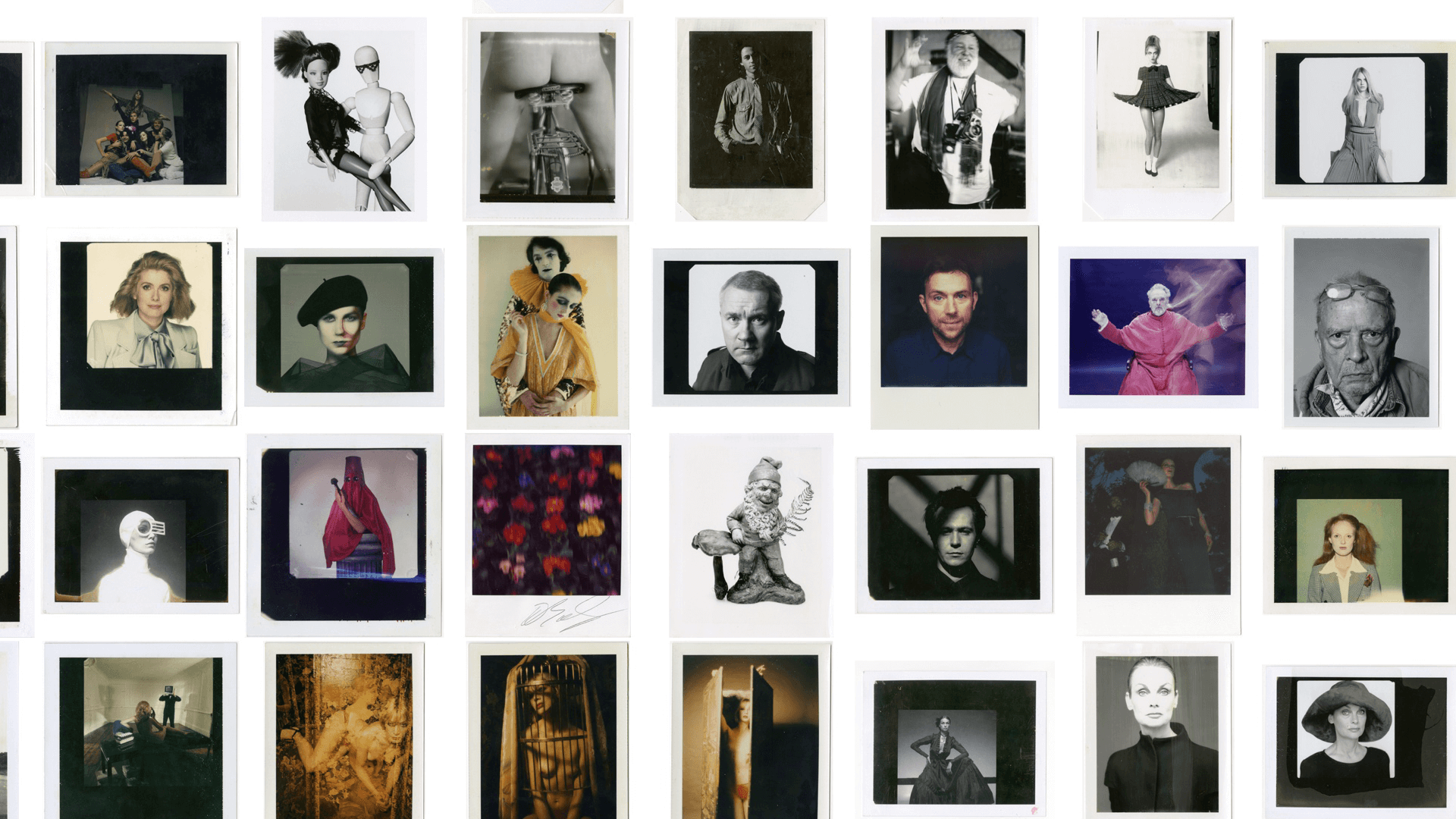 David Bailey - Rare Polaroids