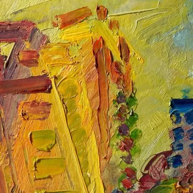 Frank Auerbach Morning Crescent Summer Morning II